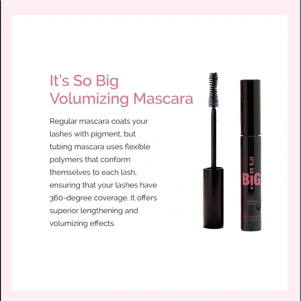 ELIZABETH MOTT | It’s So Big Volumizing Mascara